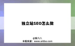 独立站SEO怎么做（独立站SEO）