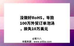 没做好RoHS，导致100万外贸订单泡汤，损失10万美元