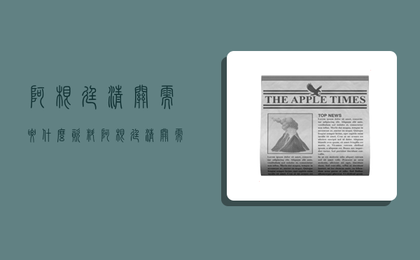 阿根廷清关需要什么资料,阿根廷清关需要什么资料和手续-图1