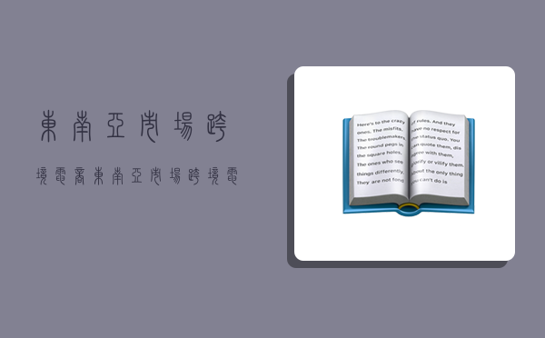 东南亚市场跨境电商,东南亚市场跨境电商平台-图1