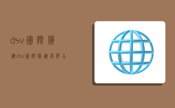 dsv国际货运,dsv国际货运有限公司-图1