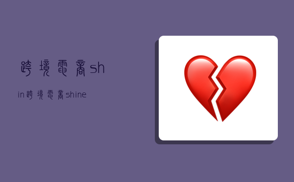 跨境电商shin,跨境电商shinee-图1