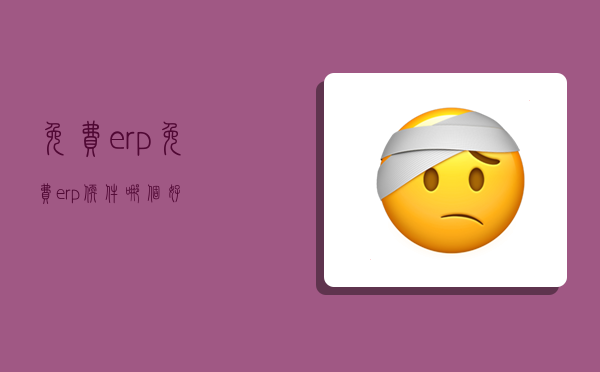 免费erp,免费erp软件哪个好-图1