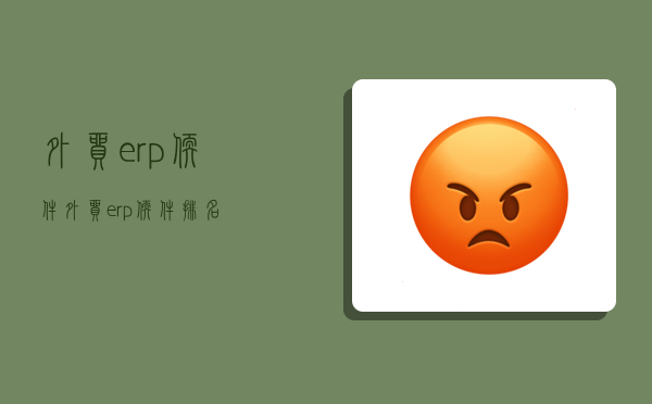 外贸erp软件,外贸erp软件排名-图1