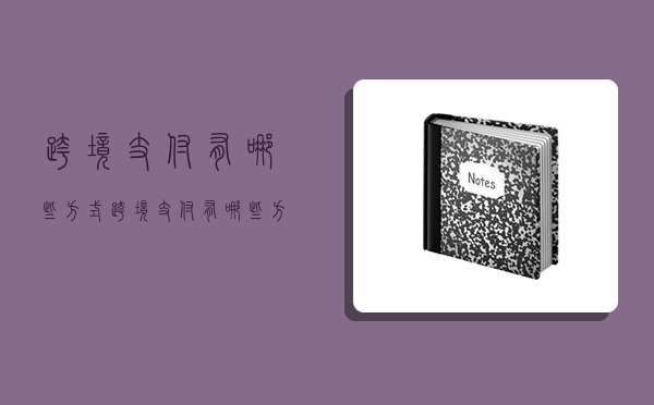 跨境支付有哪些方式,跨境支付有哪些方式-图1