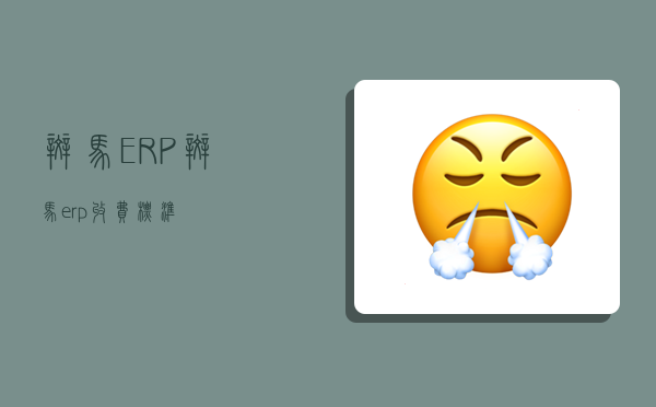 斑马ERP,斑马erp收费标准-图1