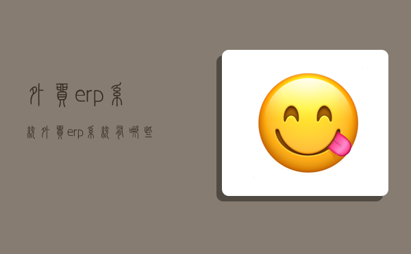 外贸erp系统,外贸erp系统有哪些-图1