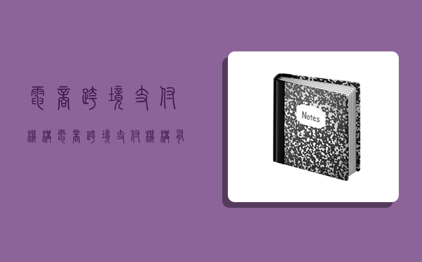 电商跨境支付机构,电商跨境支付机构有哪些-图1