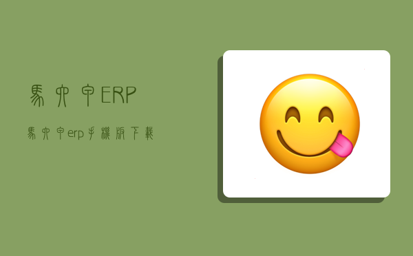 马六甲ERP,马六甲erp手机版下载-图1