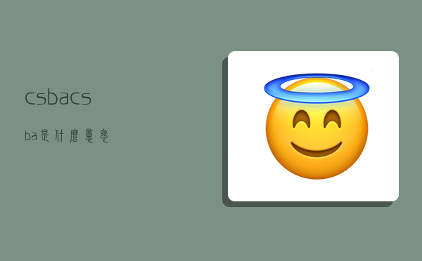 csba,csba是什么意思-图1