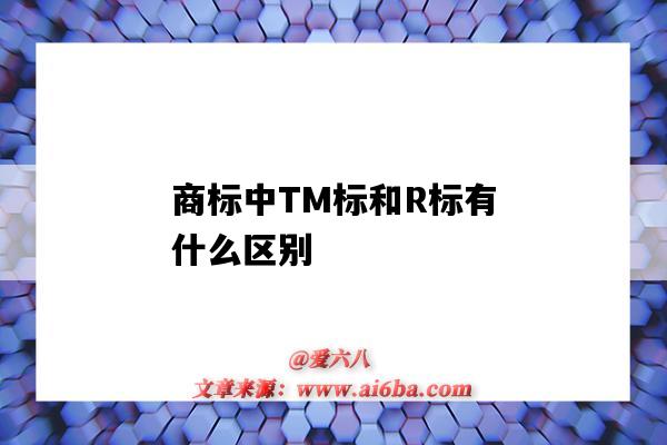 商标中TM标和R标有什么区别（商标的R标和TM标有什么区别）-图1